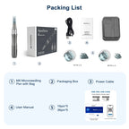 Microneedle Derma Roller Pen for Home Use - Microneedle Skin Care Tool for Men Women Home Use M8