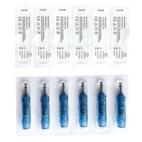 18Pin Microneedling pen Cartridges for Dr Pen M8S/A11/A8S/A9 at Home Use,0.25mm