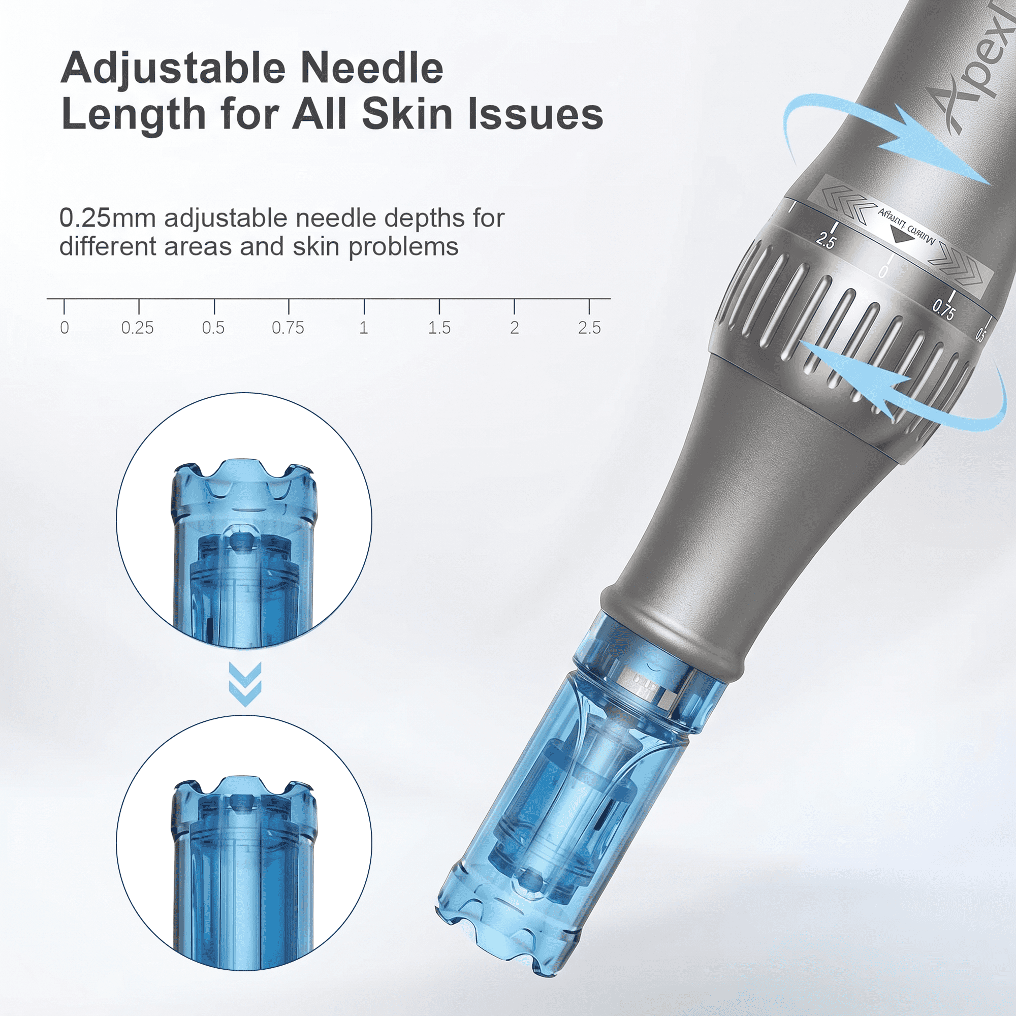 Premium M8S Micro-Needling Pen for Daily Skin Care